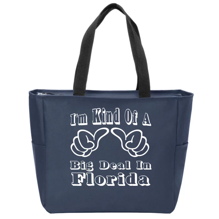 Florida Big Deal Zip Tote Bag