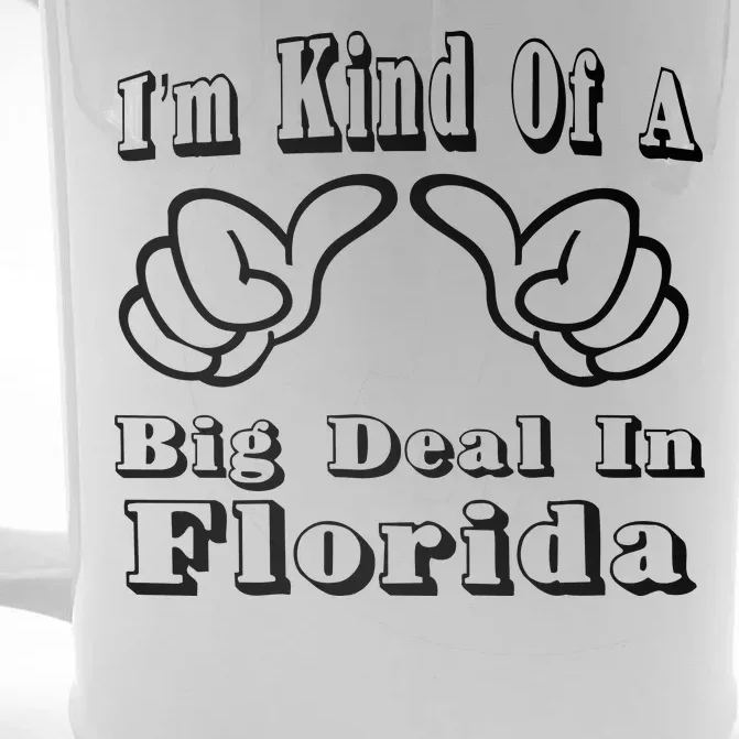 Florida Big Deal Front & Back Beer Stein