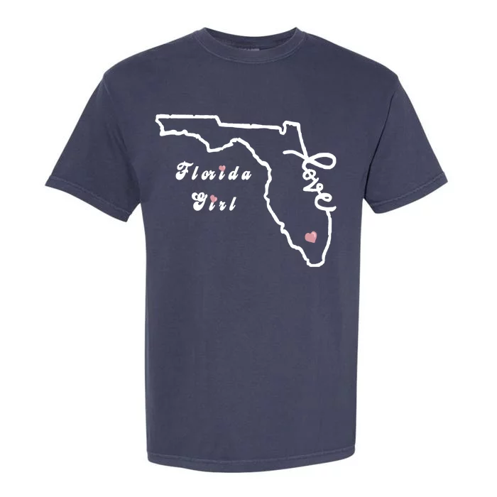 Florida Girl Garment-Dyed Heavyweight T-Shirt