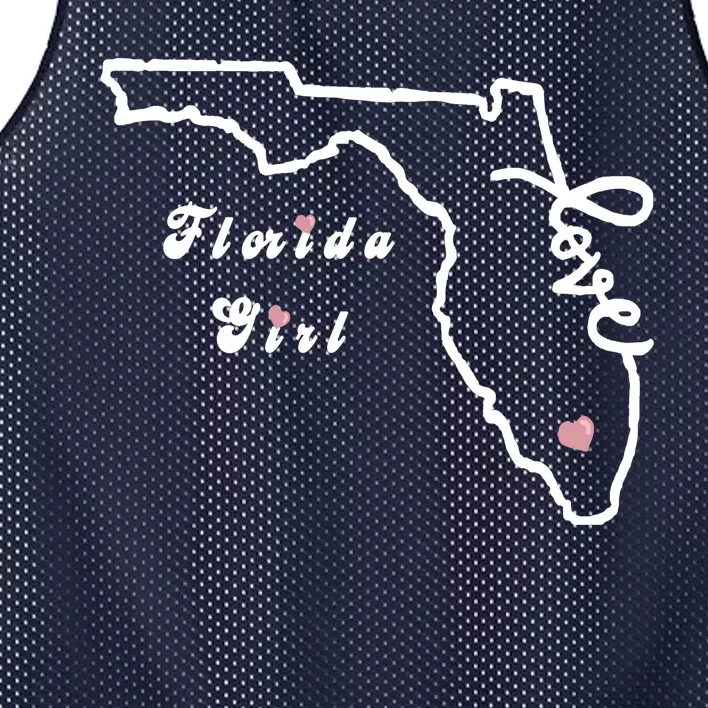 Florida Girl Mesh Reversible Basketball Jersey Tank