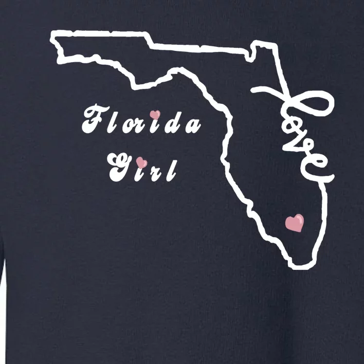 Florida Girl Toddler Sweatshirt