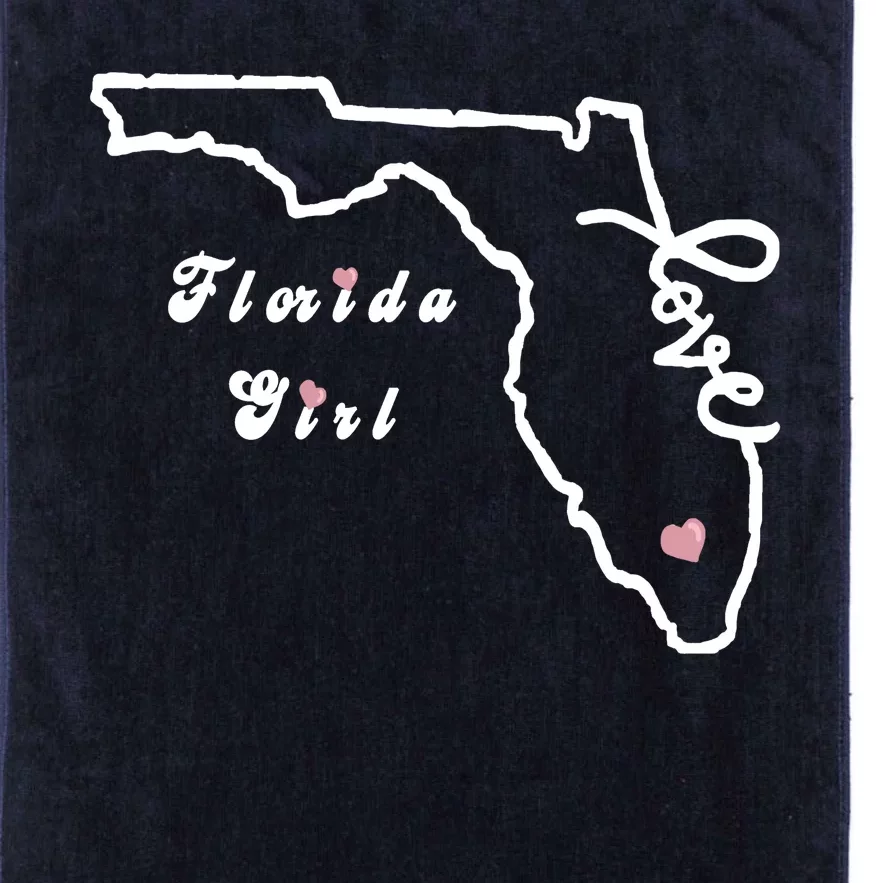 Florida Girl Platinum Collection Golf Towel