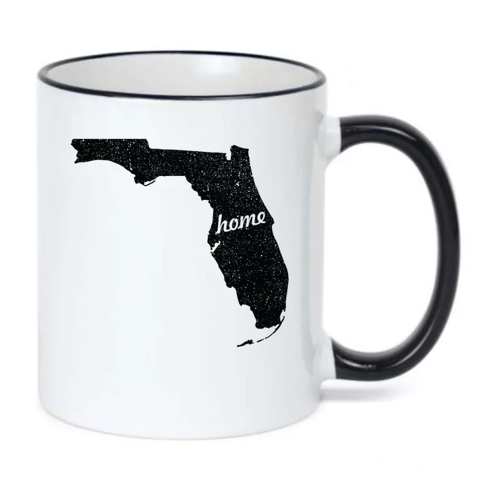 Florida Home State Black Color Changing Mug