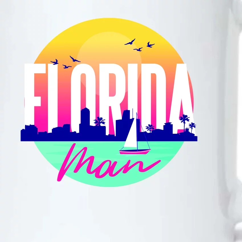 Florida Man Black Color Changing Mug