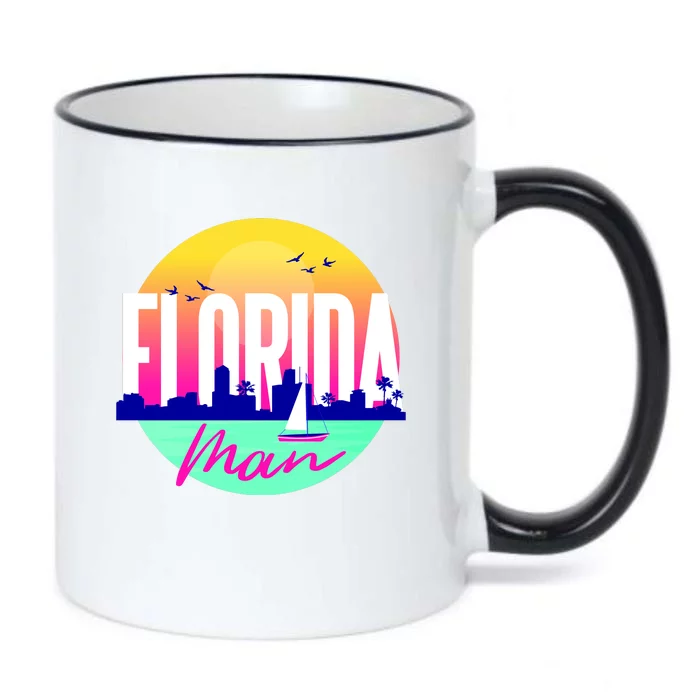 Florida Man Black Color Changing Mug