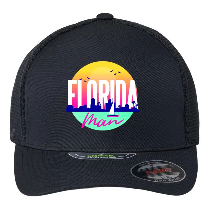 Florida Man Flexfit Unipanel Trucker Cap