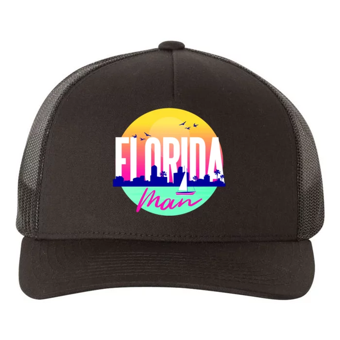 Florida Man Yupoong Adult 5-Panel Trucker Hat