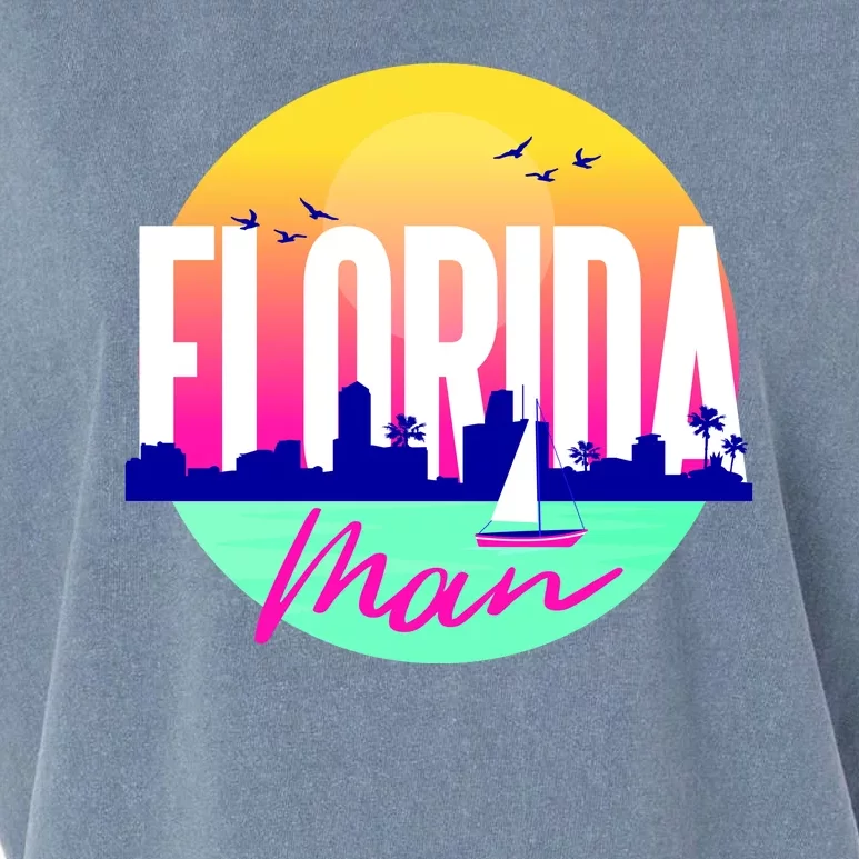 Florida Man Garment-Dyed Women's Muscle Tee