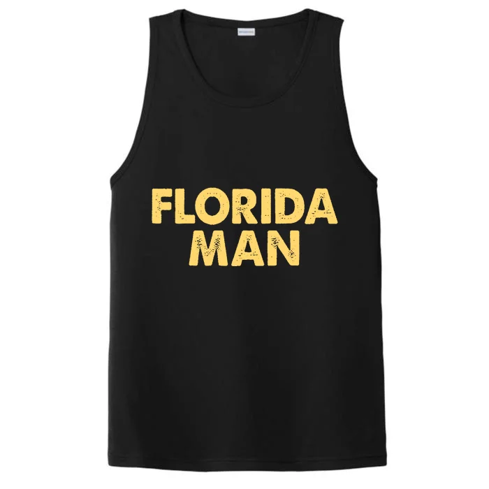 Florida Man Meme Performance Tank