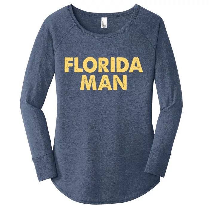 Florida Man Meme Women's Perfect Tri Tunic Long Sleeve Shirt