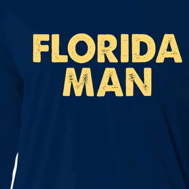 Florida Man Meme Cooling Performance Long Sleeve Crew