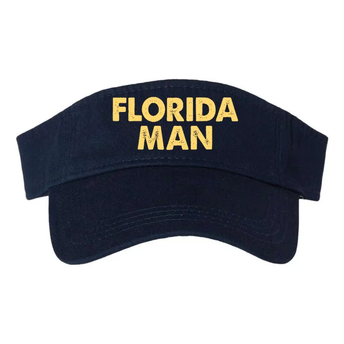 Florida Man Meme Valucap Bio-Washed Visor