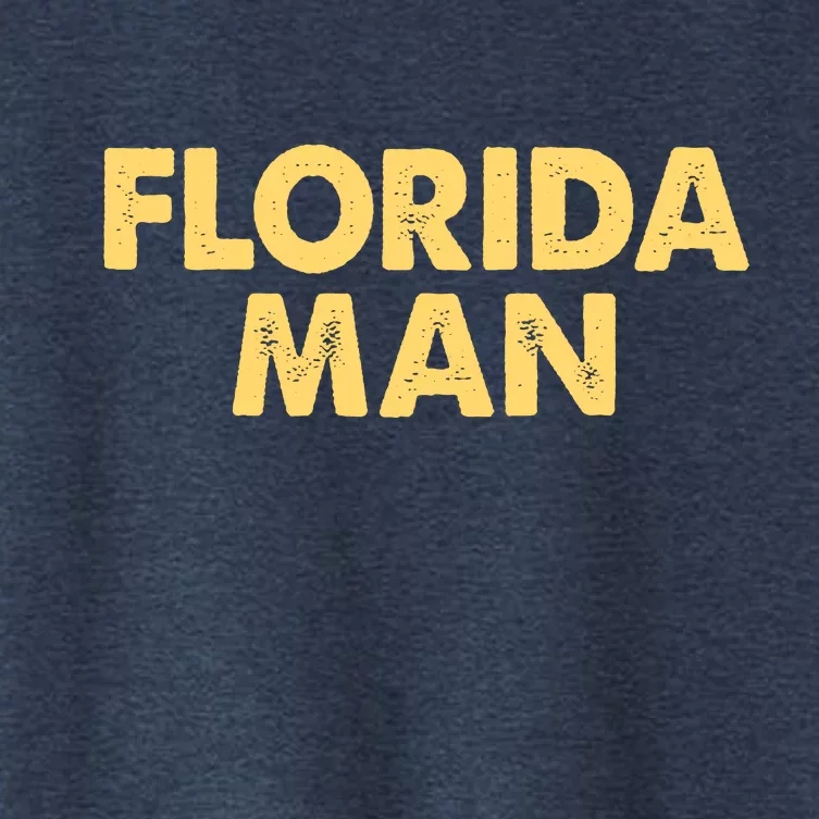 Florida Man Meme Women's Crop Top Tee