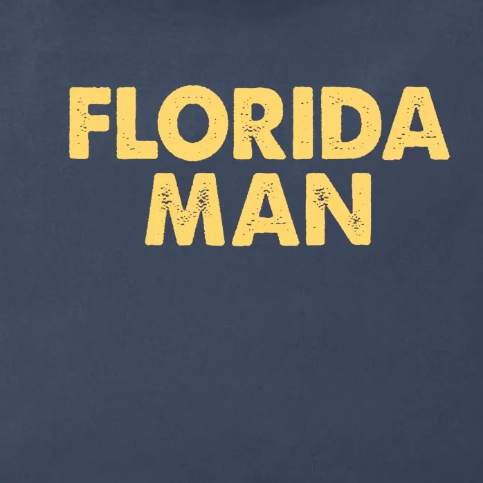 Florida Man Meme Zip Tote Bag