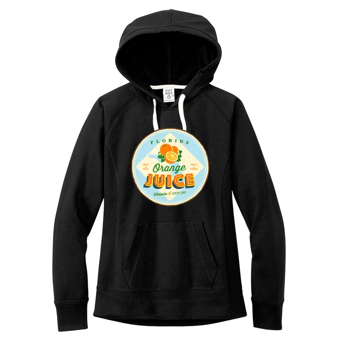 Florida Orange Juice Vitamin C Everyday Women's Fleece Hoodie