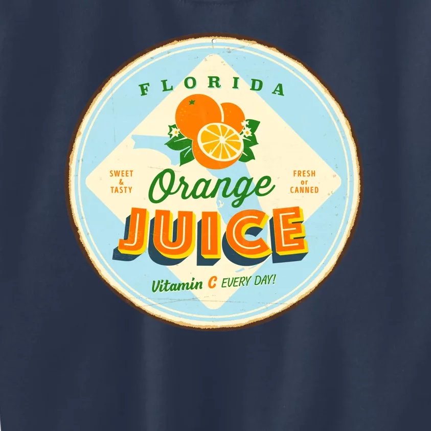 Florida Orange Juice Vitamin C Everyday Kids Sweatshirt