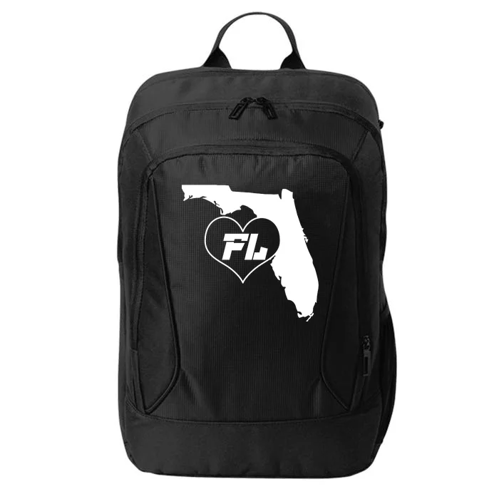 Florida State FL Heart City Backpack