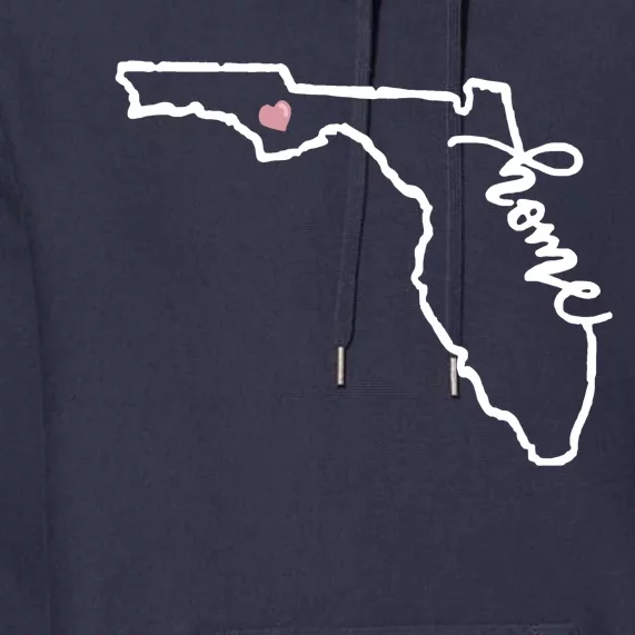 Florida State Home Heart Premium Hoodie