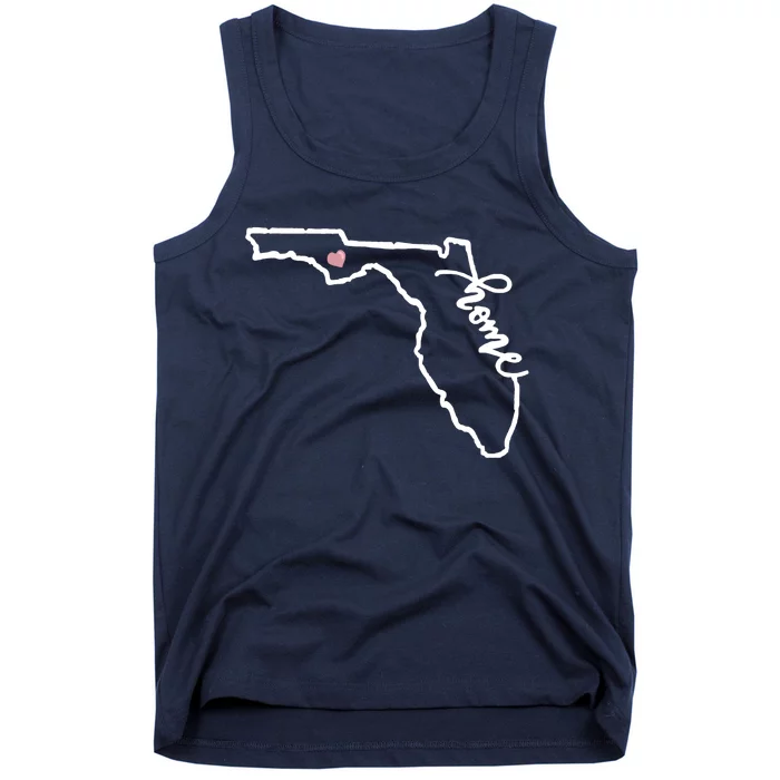 Florida State Home Heart Tank Top