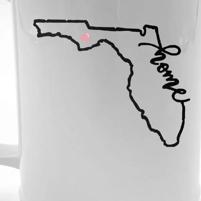 Florida State Home Heart Front & Back Beer Stein