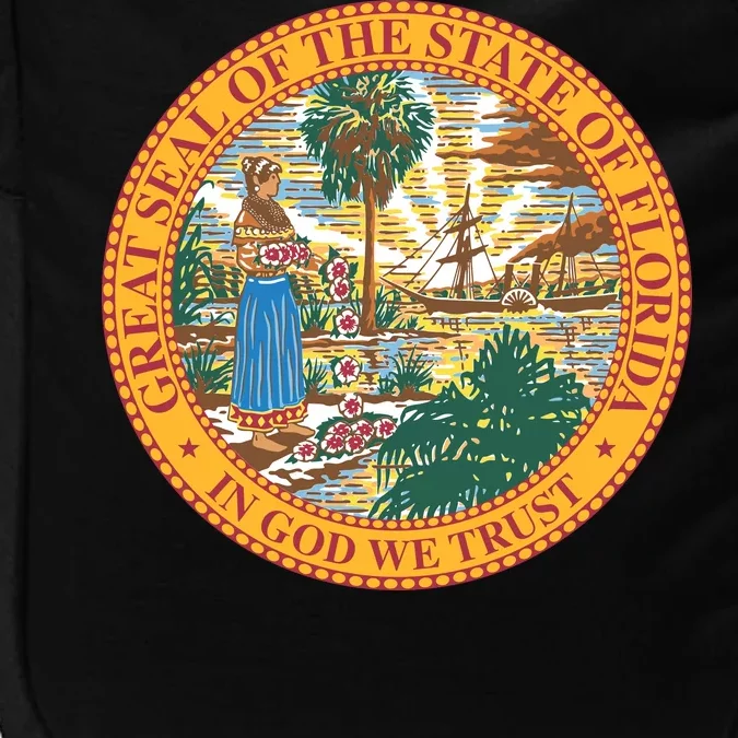 Florida State Seal Impact Tech Backpack