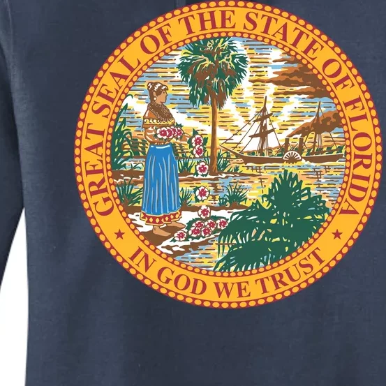 Florida State Seal Women's Pullover Hoodie