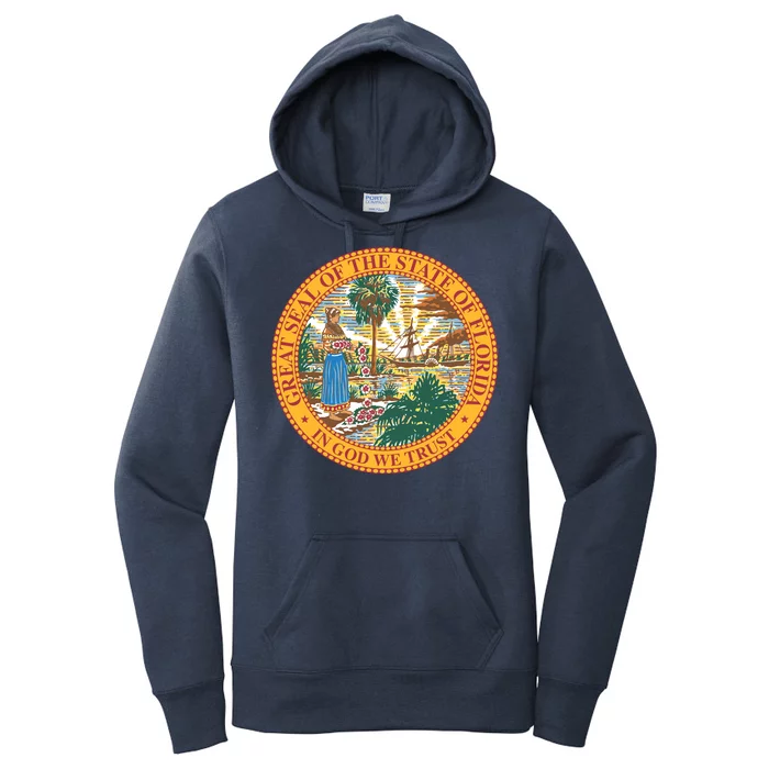 Florida State Seal Women's Pullover Hoodie