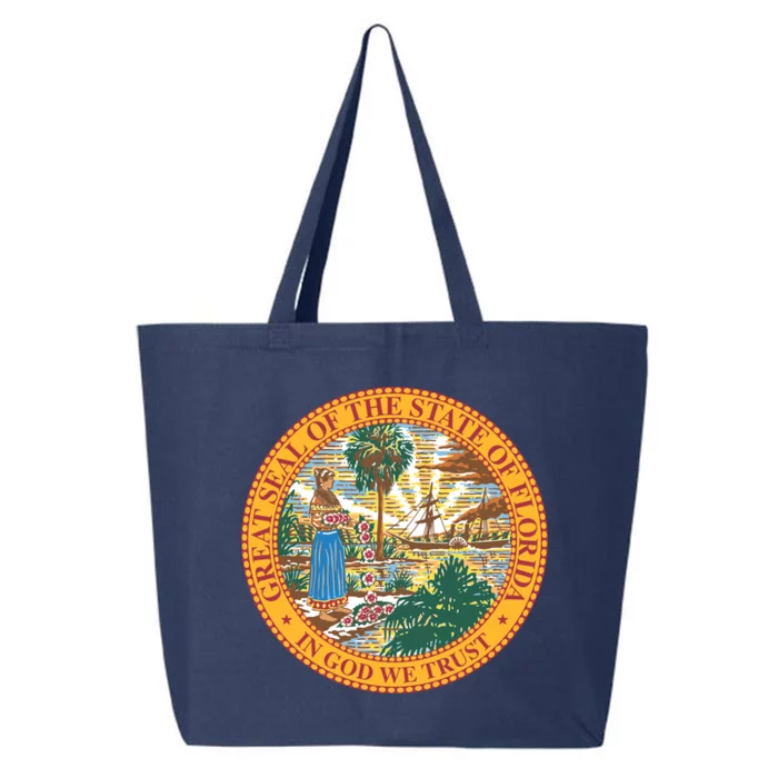 Florida State Seal 25L Jumbo Tote