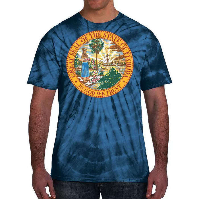 Florida State Seal Tie-Dye T-Shirt