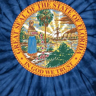 Florida State Seal Tie-Dye T-Shirt