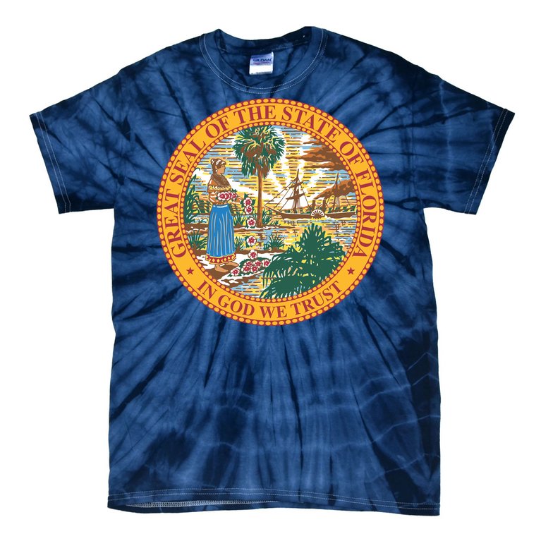 Florida State Seal Tie-Dye T-Shirt