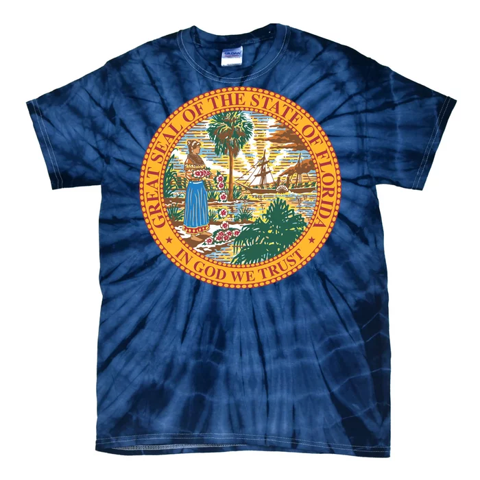 Florida State Seal Tie-Dye T-Shirt