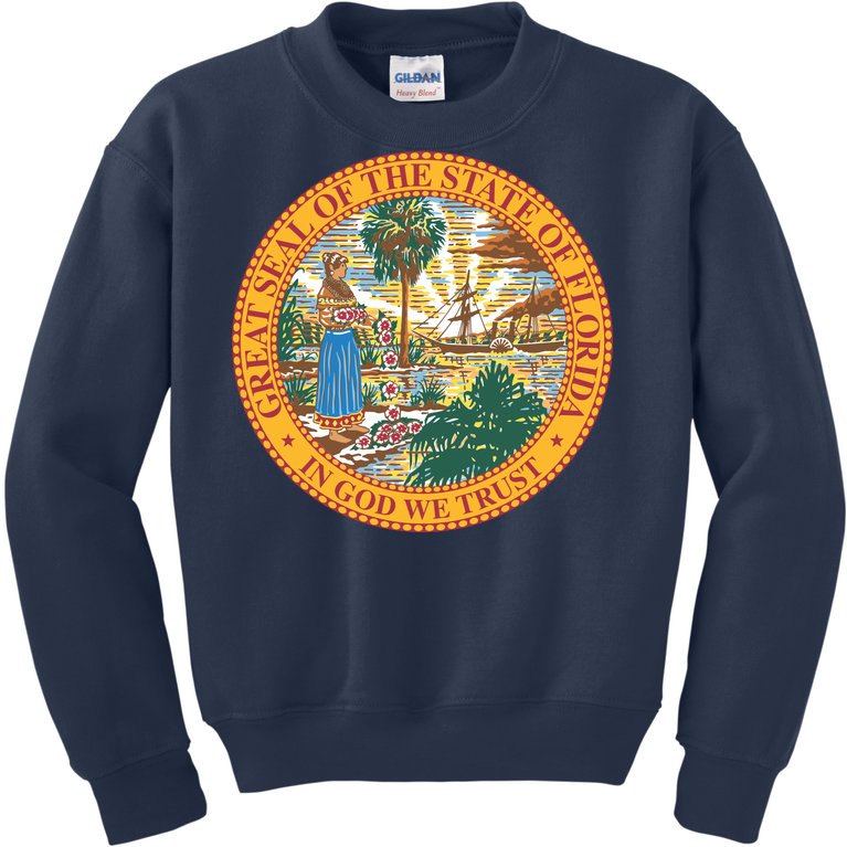 Florida State Seal Kids Sweatshirt