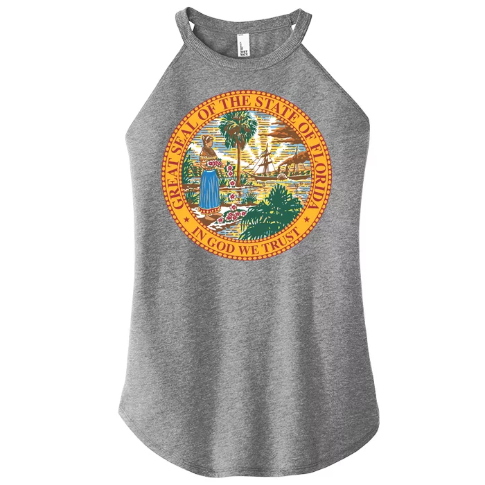 Florida State Seal Women’s Perfect Tri Rocker Tank