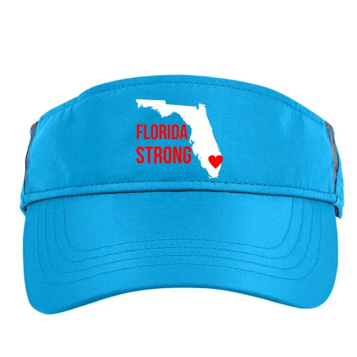 Florida Strong Hurricane Irma Support Adult Drive Performance Visor