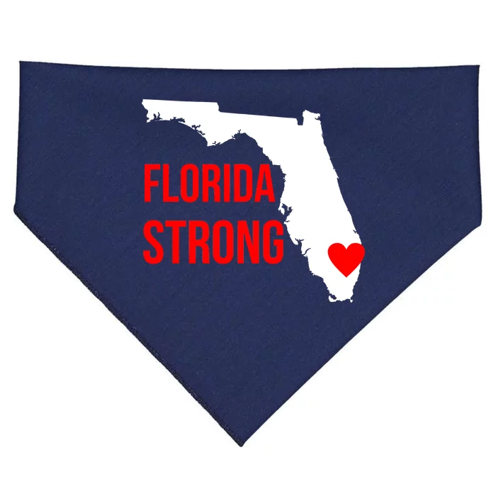 Florida Strong Hurricane Irma Support USA-Made Doggie Bandana