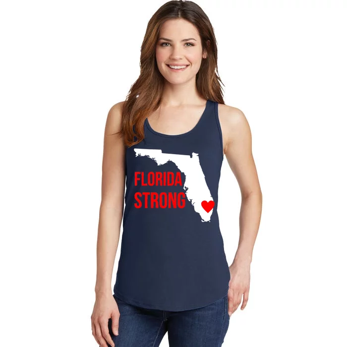 Florida Strong Hurricane Irma Support Ladies Essential Tank