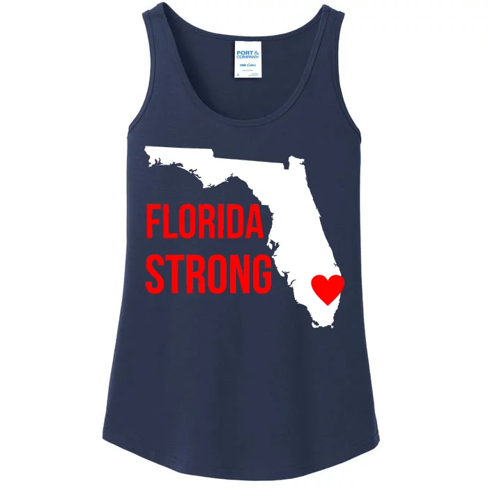 Florida Strong Hurricane Irma Support Ladies Essential Tank