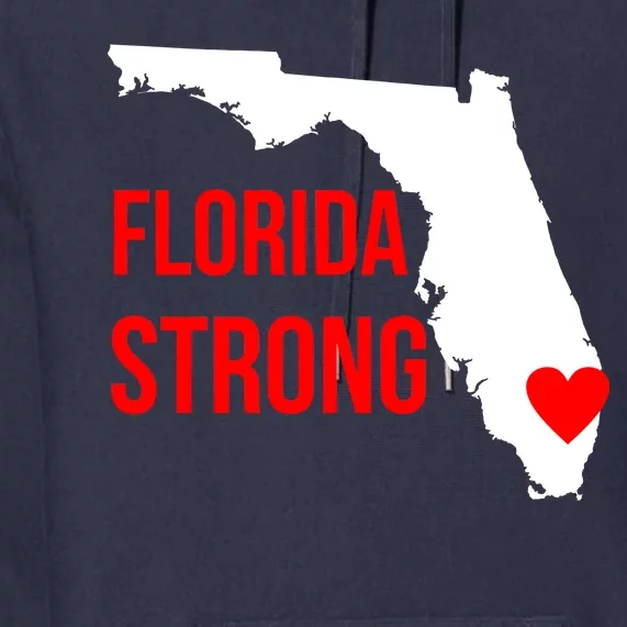 Florida Strong Hurricane Irma Support Premium Hoodie