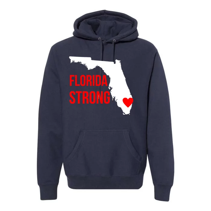 Florida Strong Hurricane Irma Support Premium Hoodie