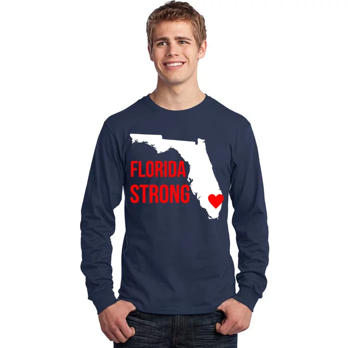 Florida Strong Hurricane Irma Support Tall Long Sleeve T-Shirt