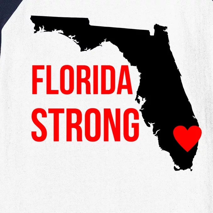 Florida Strong Hurricane Irma Support Baseball Sleeve Shirt