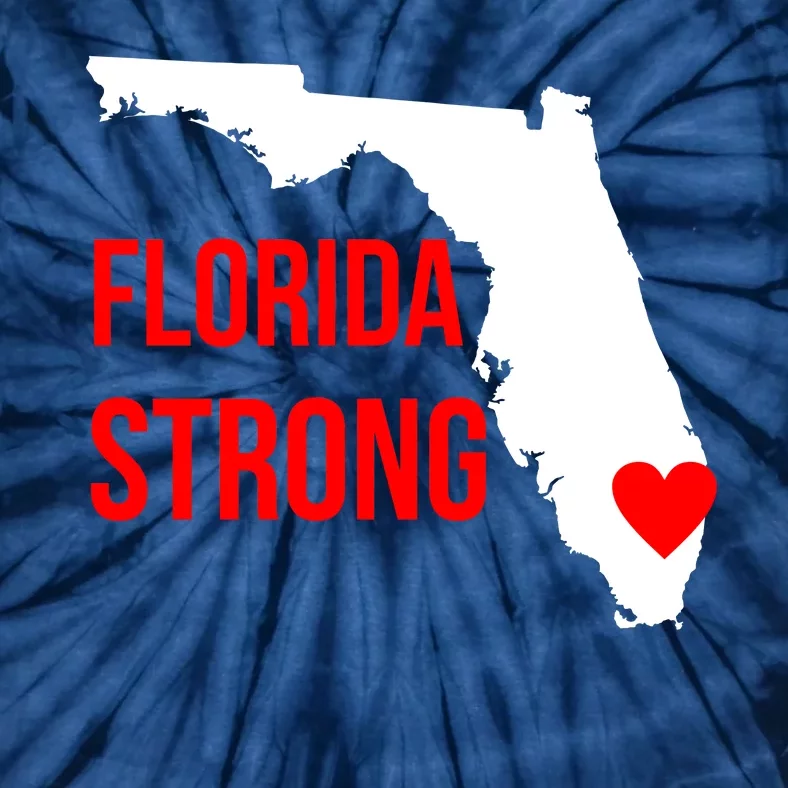 Florida Strong Hurricane Irma Support Tie-Dye T-Shirt