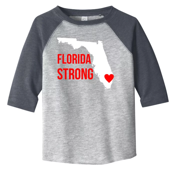 Florida Strong Hurricane Irma Support Toddler Fine Jersey T-Shirt