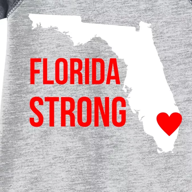 Florida Strong Hurricane Irma Support Infant Baby Jersey Bodysuit