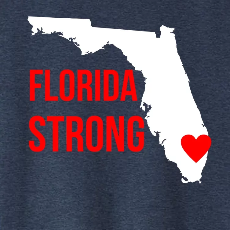 Florida Strong Hurricane Irma Support Women's Crop Top Tee