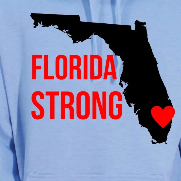 Florida Strong Hurricane Irma Support Unisex Surf Hoodie