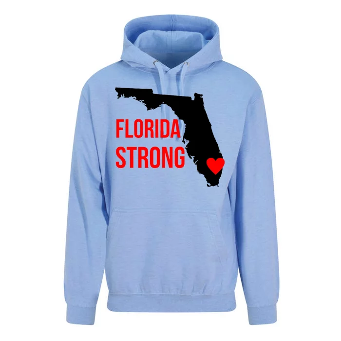 Florida Strong Hurricane Irma Support Unisex Surf Hoodie