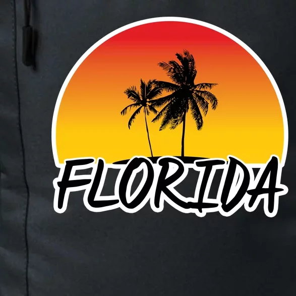 Florida Sunset Palm trees Daily Commute Backpack