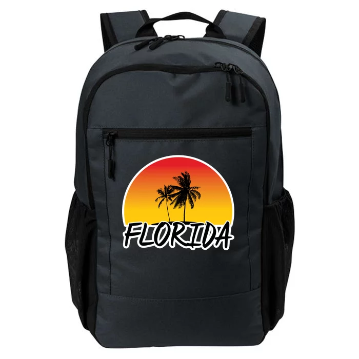 Florida Sunset Palm trees Daily Commute Backpack